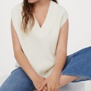 H&M Oversized Sweater Vest